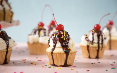 These Cherry Sundae Cupcake Kits Are Perfect For Quality Family Time In The Kitchen