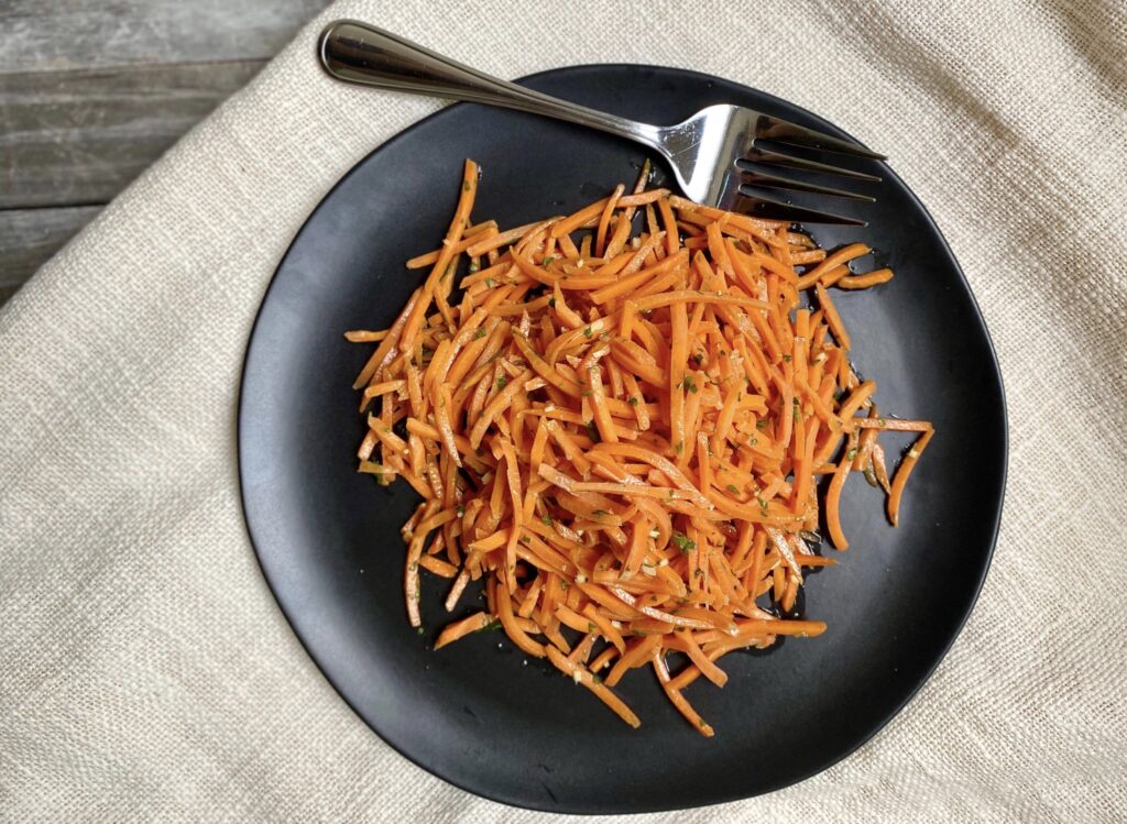 Easy Thai-Inspired Carrot Salad For Your Summer Menu